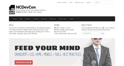 Desktop Screenshot of ncdevcon.com
